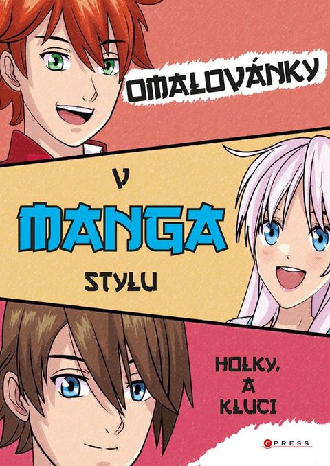 Obrázek produktu: Omalovánky v manga stylu