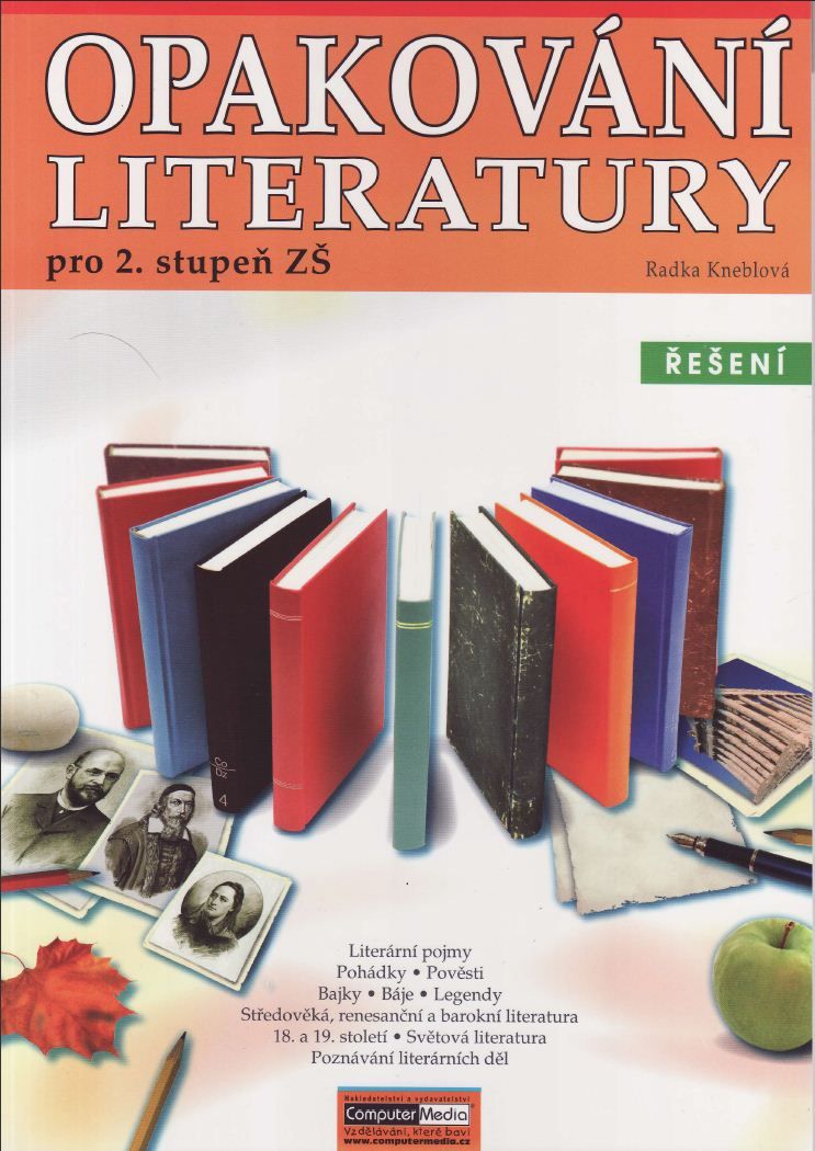 Opakování literatury pro 2. stupeň ZŠ - řešení
