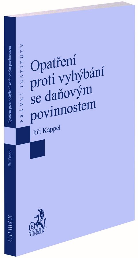 Obrázek produktu: Opatření proti vyhýbání se daňovým povinnostem
