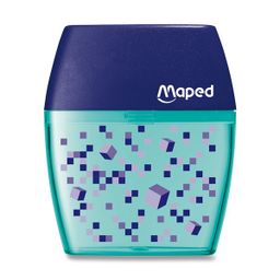 Obrázek produktu: Ořezávátko MAPED Shaker Pixel Party s odpadní nádobkou, 2 otvory