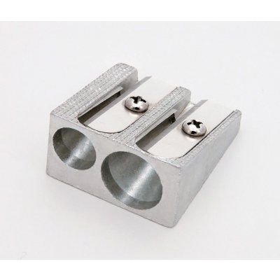 Ořezávátko Tempus kovové na 2 tužky