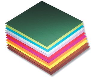 Origami papír barevný 70 g/m2 - 15 × 15 cm, 500 archů