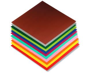 Obrázek produktu: Origami papír barevný 80 g/m2 - 10 × 10 cm, 96 archů