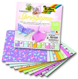 Obrázek produktu: Origami papír Basics 80 g/m2 - 15 × 15 cm, 50 archů - Jaro