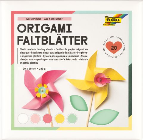 Obrázek produktu: Origami skládací papír - 20 x 20 cm - 20 listů
