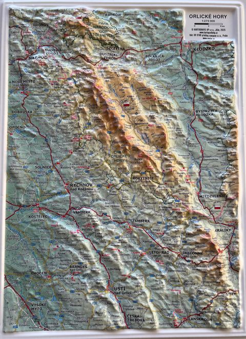 Obrázek produktu: Orlické hory 1:275 000 - 20 x 28 cm
