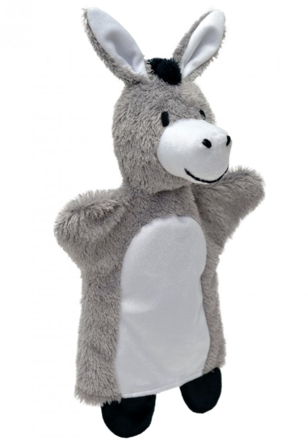 Osel 34 cm, maňásek