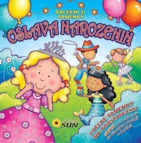 Obrázek produktu: Oslava narozenin - Oblékni si panenky