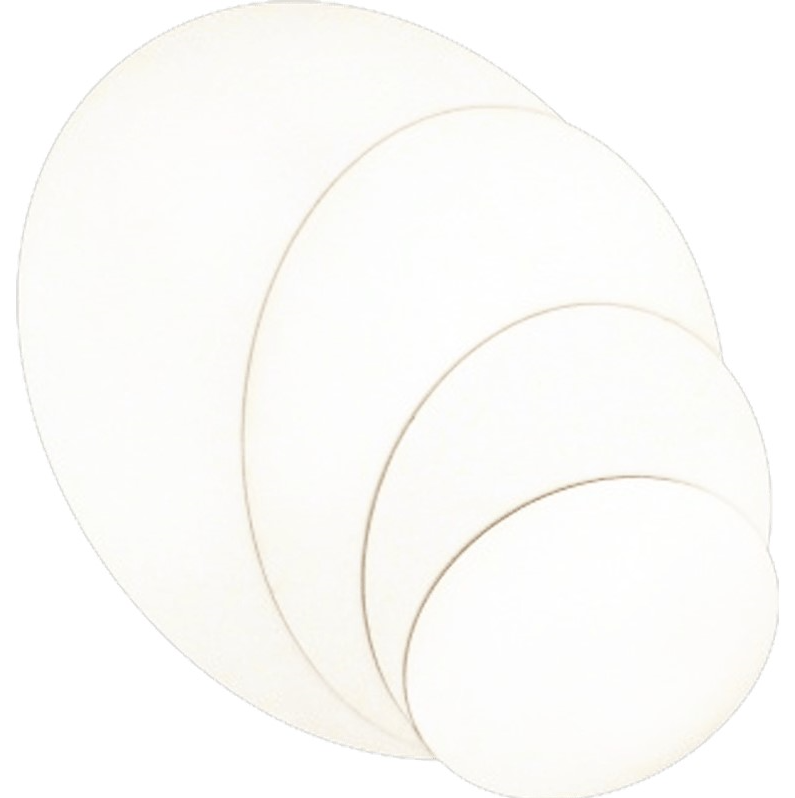 Oválné plátno na lepence 20x25cm