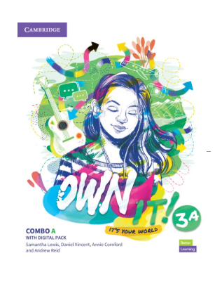 Own It! 3 Combo A Student´s Book and Workbook with Practice Extra Cambridge University Press