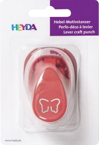HEYDA ozdobná děrovačka 3D velikost S - motýl 1,7 cm DAVER, spol. s r.o.