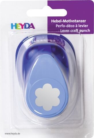 Ozdobná děrovačka na papír Heyda, 25 mm - Květ