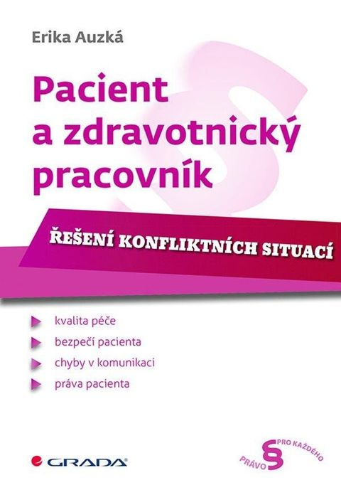 Obrázek produktu: Pacient a zdravotnický pracovník - Řešení konfliktních situací