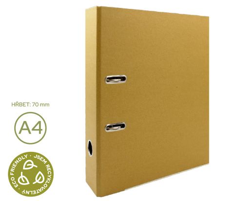 Obrázek produktu: Pákový pořadač ECO LUMA A4 7 cm - kraft