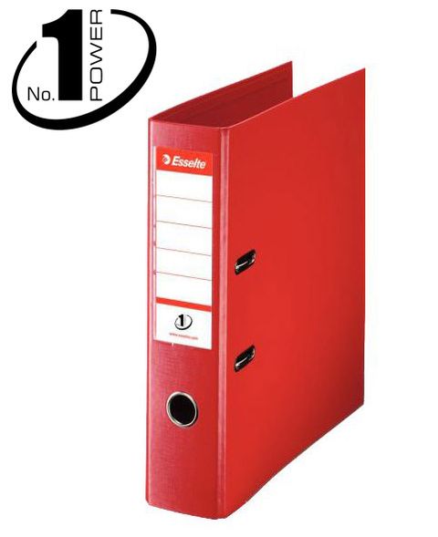 Obrázek produktu: Pákový pořadač Esselte No.1 POWER A4 7,5 cm - červená