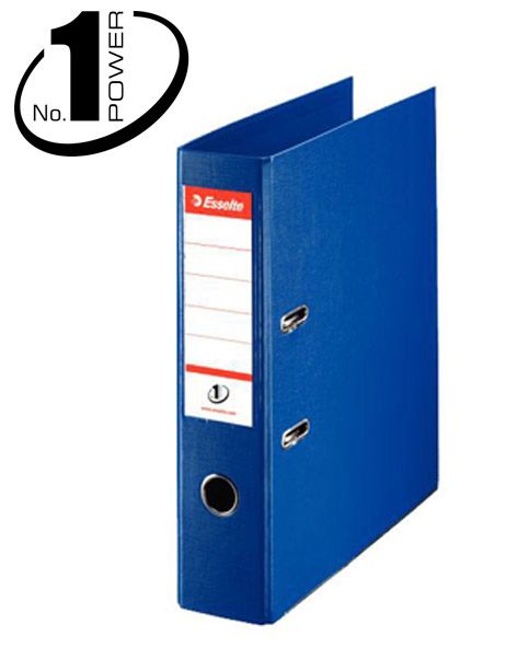 Pákový pořadač Esselte No.1 POWER A4 7,5 cm - modrá