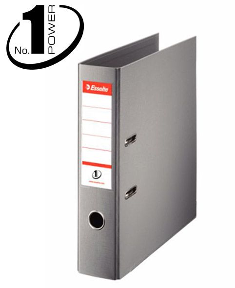 Pákový pořadač Esselte No.1 POWER A4 7,5 cm - šedá