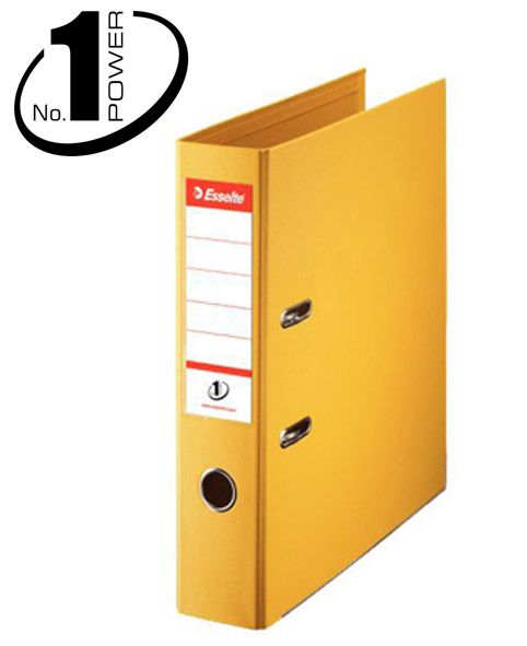 Pákový pořadač Esselte No.1 POWER A4 7,5 cm - žlutá