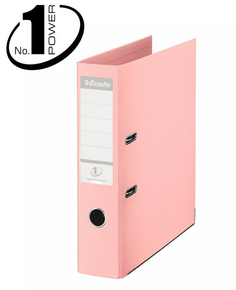 Pákový pořadač Esselte No.1 POWER SOLEA A4 7,5 cm - broskvová