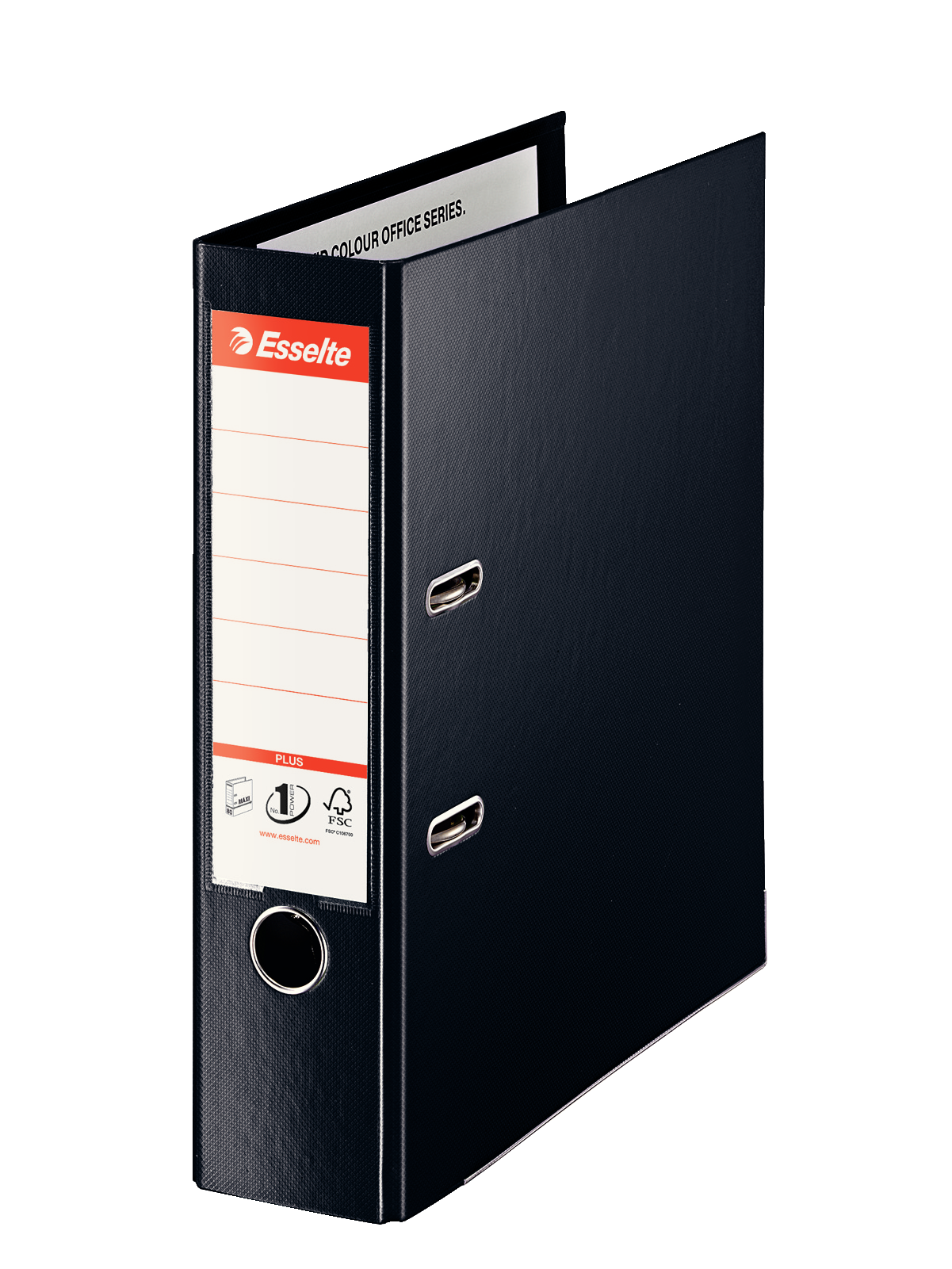 Pákový pořadač Esselte No.1 POWER VIVIDA A4 MAXI 8 cm - černá