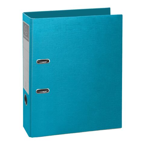 Obrázek produktu: Pákový pořadač Prem'Touch Teksto A4 maxi, 8 cm - modrý