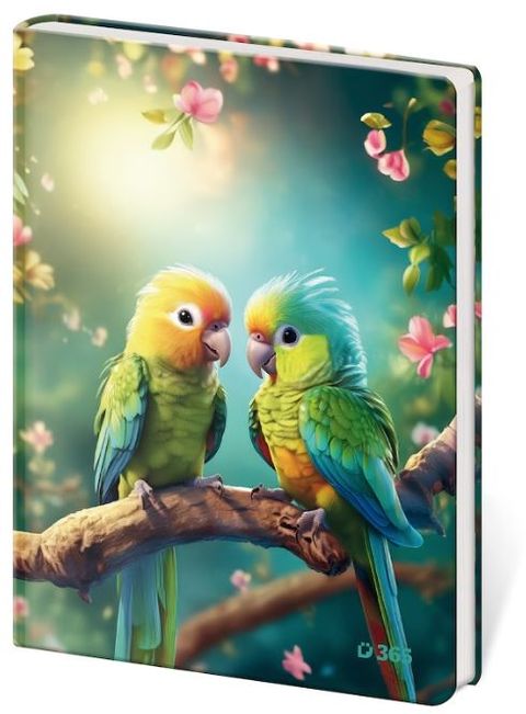 Obrázek produktu: Památník A5 čistý - Parrots