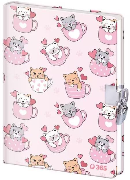 Památník se zámkem A5 čistý - Cats