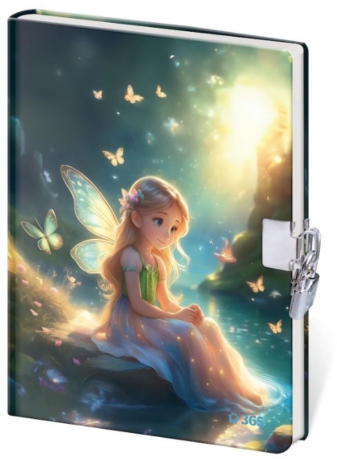 Památník se zámkem A5 čistý - Mystic