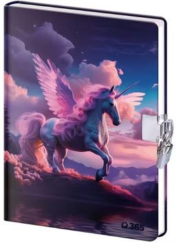 Obrázek produktu: Památník se zámkem A5 čistý - Unicorn
