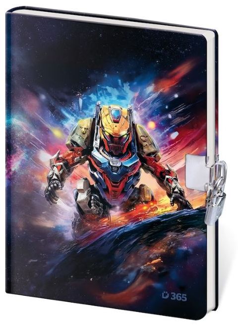 Obrázek produktu: Památník se zámkem A5 čistý - Unimonster