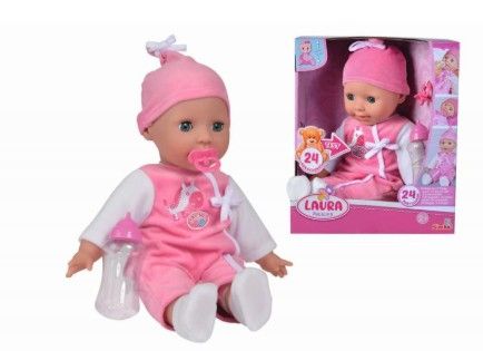 Obrázek produktu: Panenka Laura 38 cm, 24 dětských zvuků