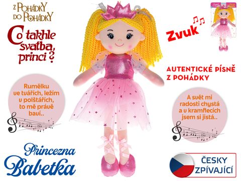 Obrázek produktu: Panenka Princezna Babetka 35 cm