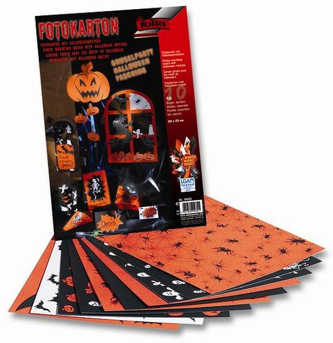 Obrázek produktu: Papír - Halloween - 300 g/m2 - 10 listů (50 × 70 cm)