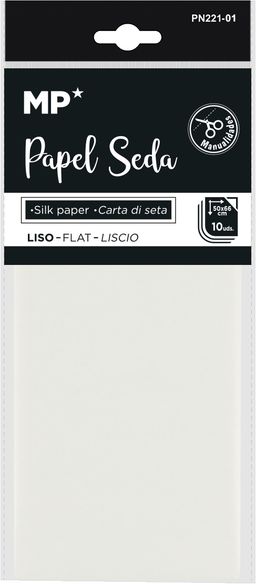 Obrázek produktu: Papír hedvábný 50 × 66 cm - 10 ks bílý