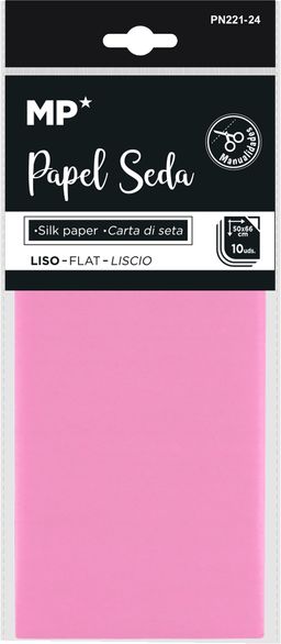 Obrázek produktu: Papír hedvábný 50 × 66 cm - 10 ks světle růžový