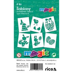 Obrázek produktu: Papírové šablony - Velikonoce II