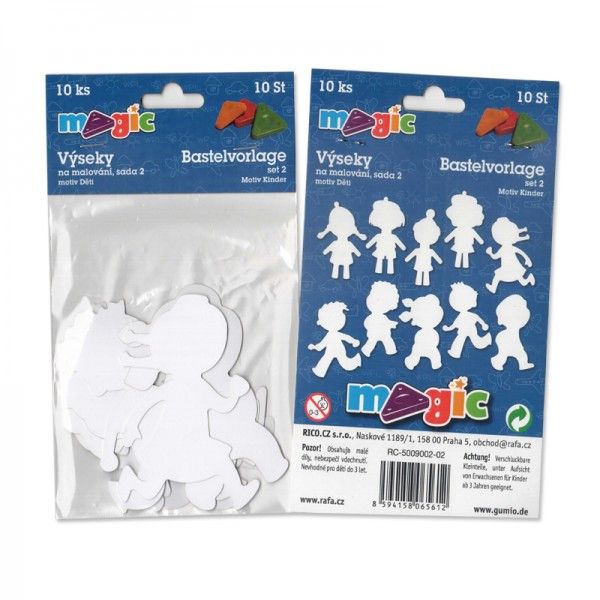 Papírové výseky - Děti - 10 ks