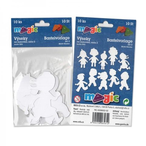 Obrázek produktu: Papírové výseky - Děti - 10 ks