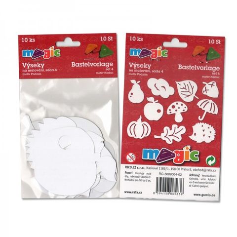 Obrázek produktu: Papírové výseky - Podzim - 10 ks