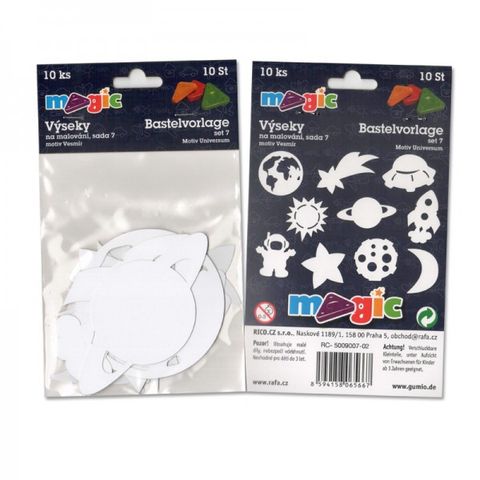 Obrázek produktu: Papírové výseky - Vesmír - 10 ks
