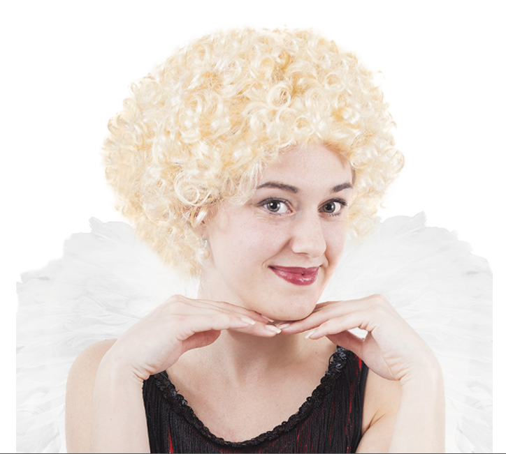 Paruka Anděl krátká