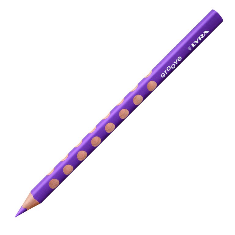 Levně Pastelka Lyra GROOVE JUMBO, trojhranná - sv. fialová