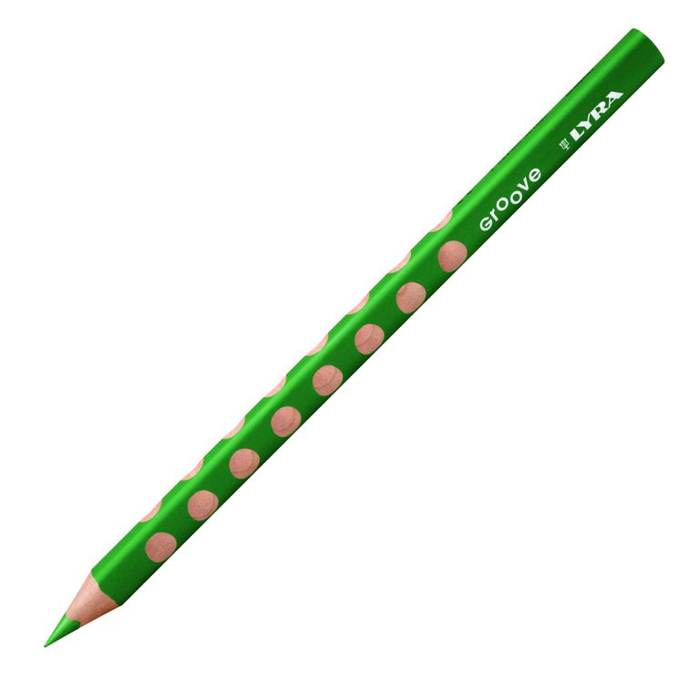 Pastelka Lyra GROOVE JUMBO, trojhranná - zelená
