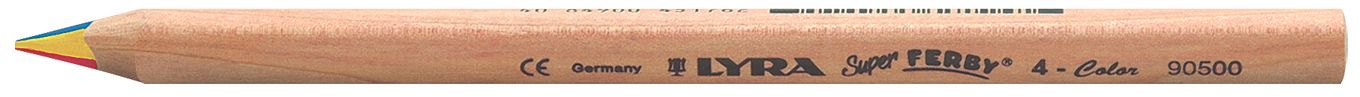 Pastelka Lyra Super Ferby JUMBO 4-color, trojhranná
