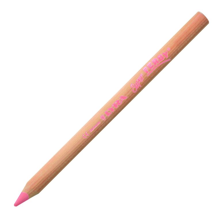 Levně Pastelka Lyra Super Ferby Nature JUMBO, trojhranná - růžová
