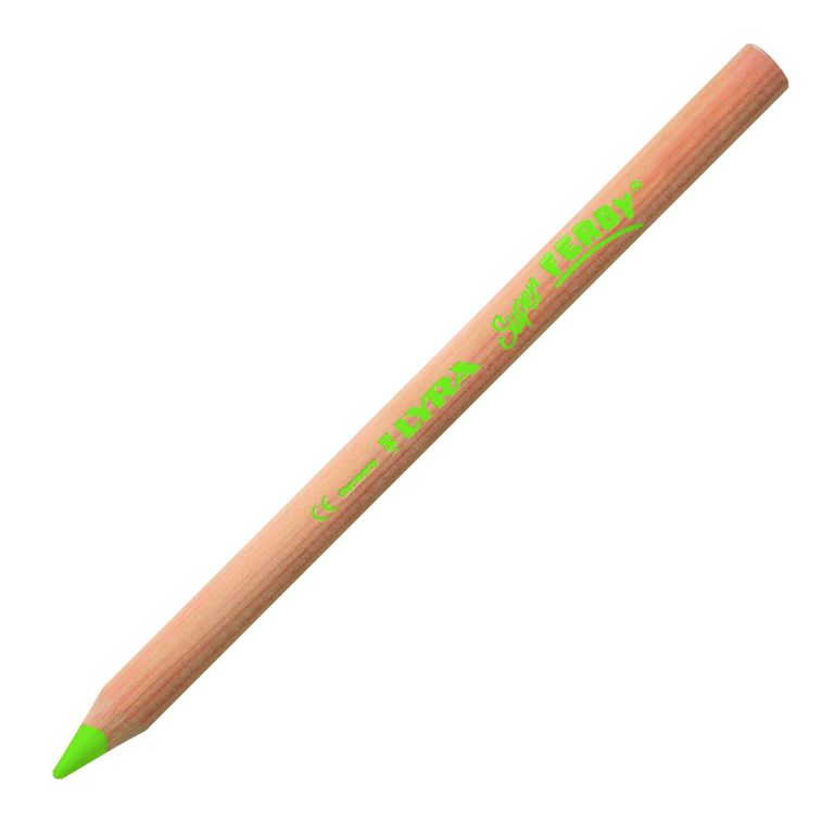 Levně Pastelka Lyra Super Ferby Nature JUMBO, trojhranná - sv. zelená