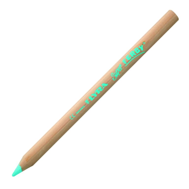 Levně Pastelka Lyra Super Ferby Nature JUMBO, trojhranná - tyrkysová