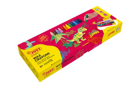 Obrázek produktu: Pastelky Jovi voskové 12 barev - 300 kusů