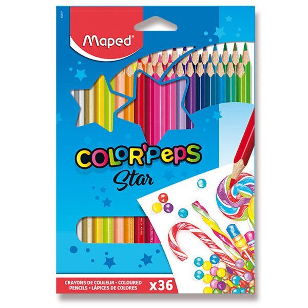 Pastelky Maped Color'Peps 36 ks