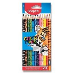 Obrázek produktu: Pastelky MAPED Color'Peps Animals - sada 12 barev
